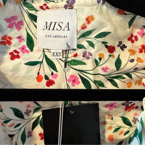 NWT MISA Los Angeles Iliana Dress in Spring Ditsy | XXS - Picture 4 of 9
